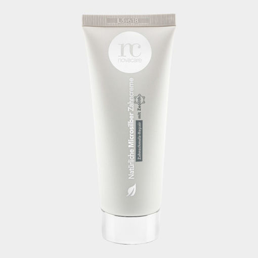 Novacare Natürliche Aufbau-Zahncreme | Zahnschmelz-Repair mit Zeolith und Microsilber